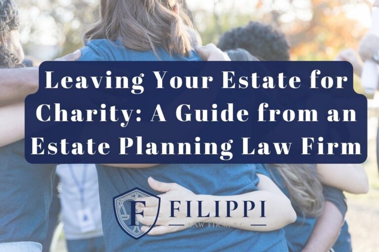 Leaving Your Estate for Charity: A Guide from an Estate Planning Law Firm title image